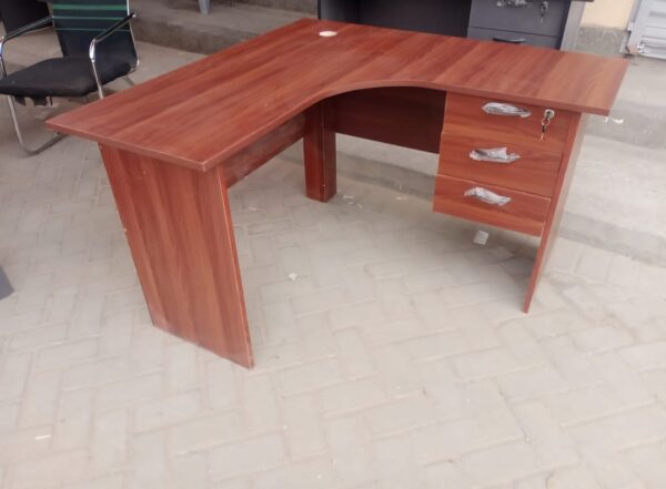 WhatsApp Image 2026-07-30 at 10.08.33 AM Executive L-Shaped Office Desk with Lockable Drawers