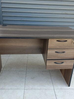 WhatsApp Image 2026-07-30 at 10.08.55 AM Executive Office Desk with Lockable Drawers – Walnut Finish