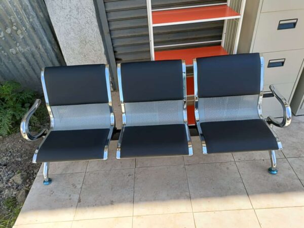three-seater waiting bench